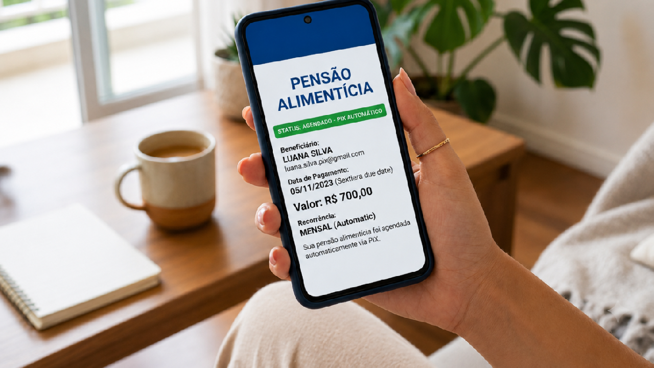 PENSÃO SERÁ RECEBIDA DE FORMA AUTOMÁTICA, VIA PIX