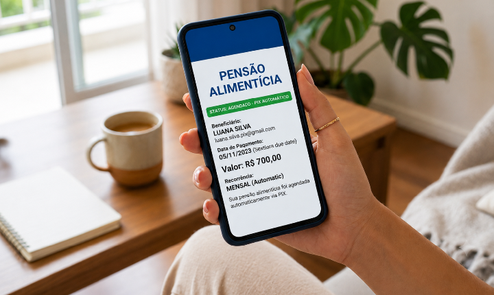 PENSÃO SERÁ RECEBIDA DE FORMA AUTOMÁTICA, VIA PIX