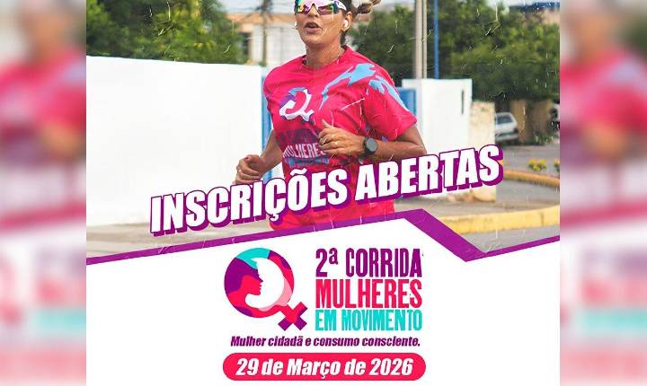 SALGUEIRO ABRE INSCRIÇÕES PARA A 2ª CORRIDA MULHERES EM MOVIMENTO