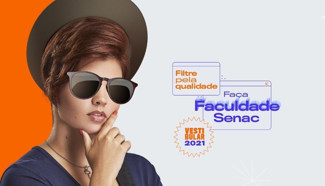 Faculdade Senac abre inscrições para processo seletivo 2021.2