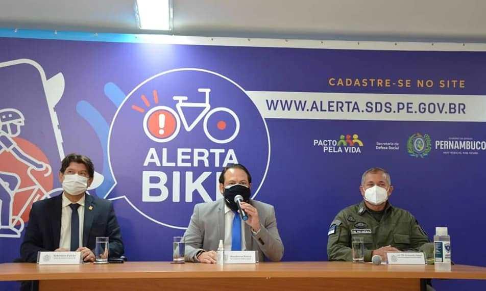 SDS-PE lança programa para combater comércio ilegal, roubos e furtos de bicicletas no estado.