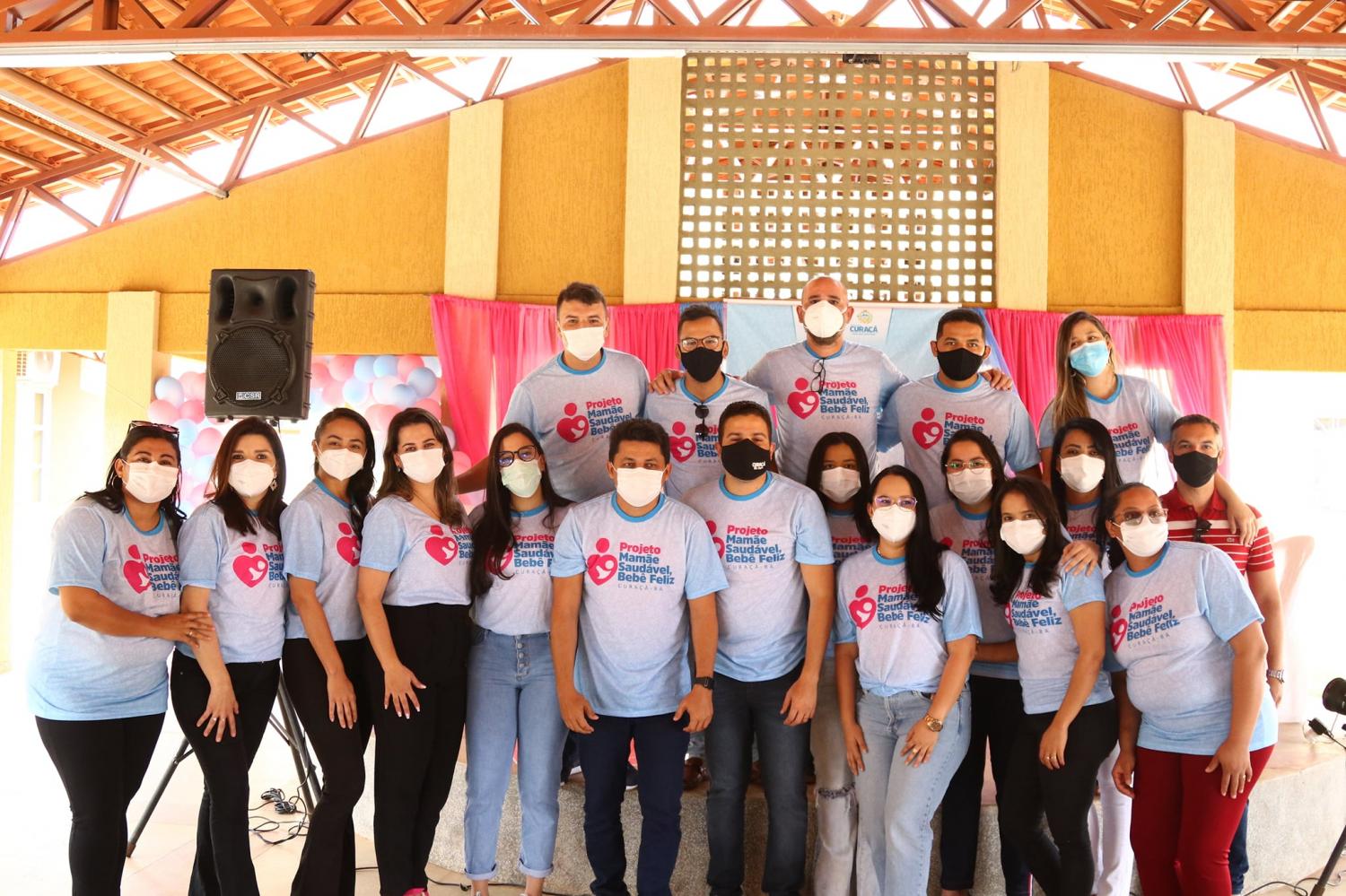 Prefeitura de Curaçá realiza o lançamento do Programa Mamãe Saudável, Bebê Feliz.