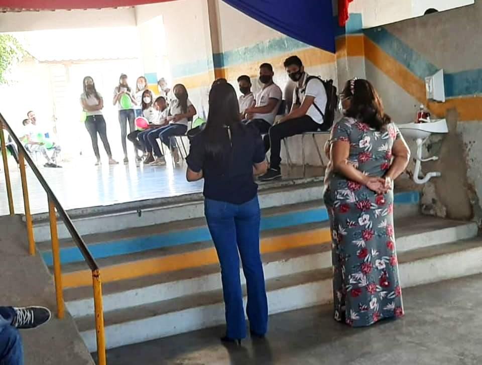 Prefeitura de Orocó promove palestra sobre saúde mental para alunos e professores.