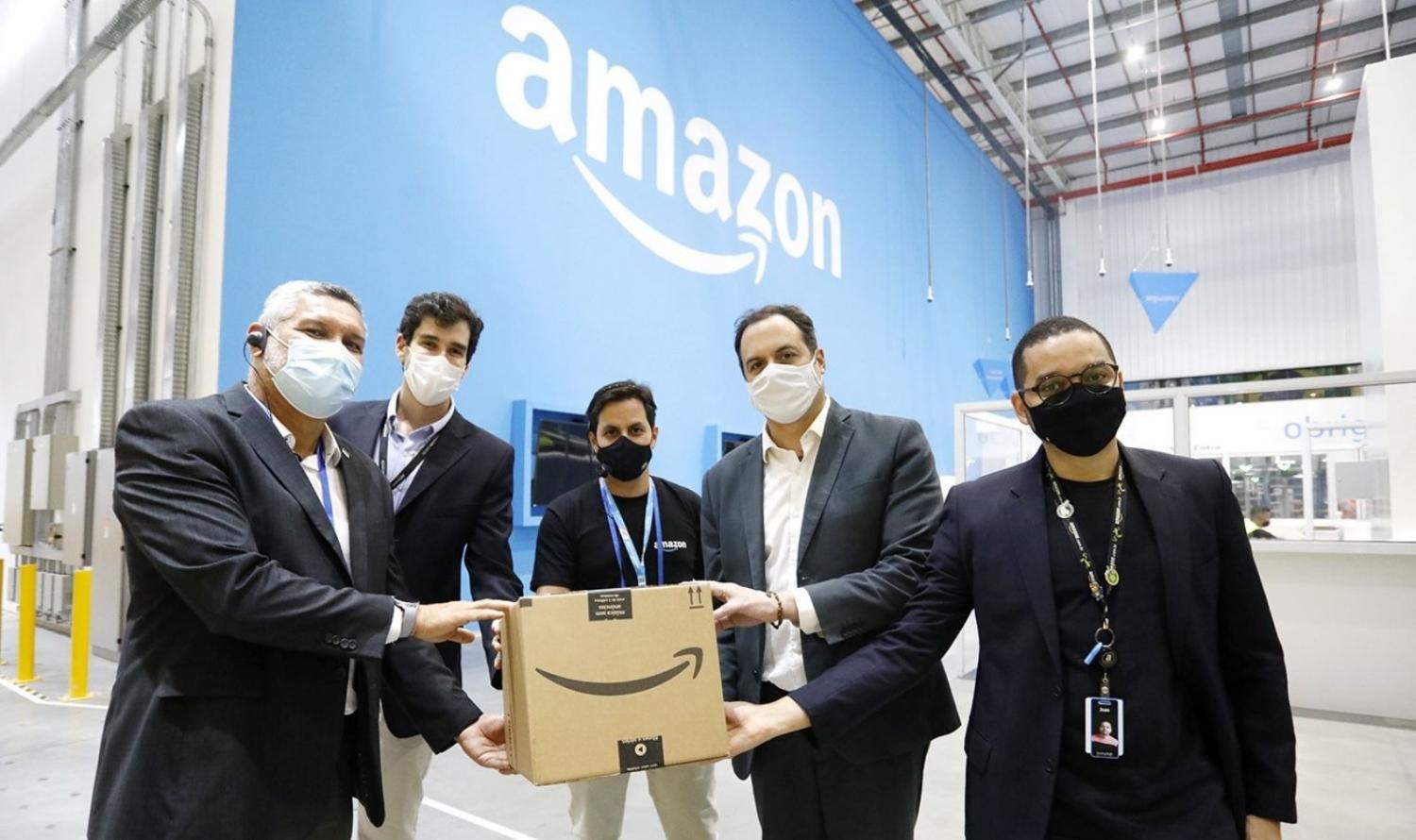 Amazon inaugura Centro de Distribuição em Pernambuco.