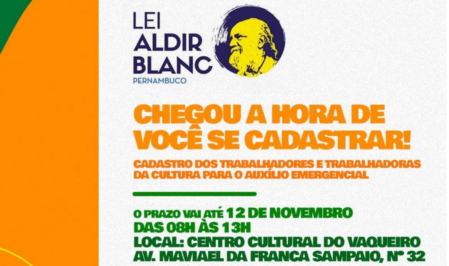Prefeitura de Serrita realiza cadastro de artistas para acesso a Lei Aldir Blanc
