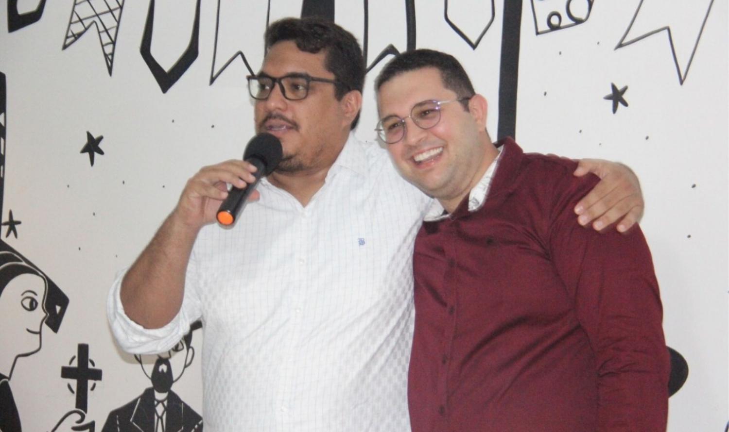 Prefeito Galego de Nanai realiza confraternização com a imprensa de Cabrobó, PE 