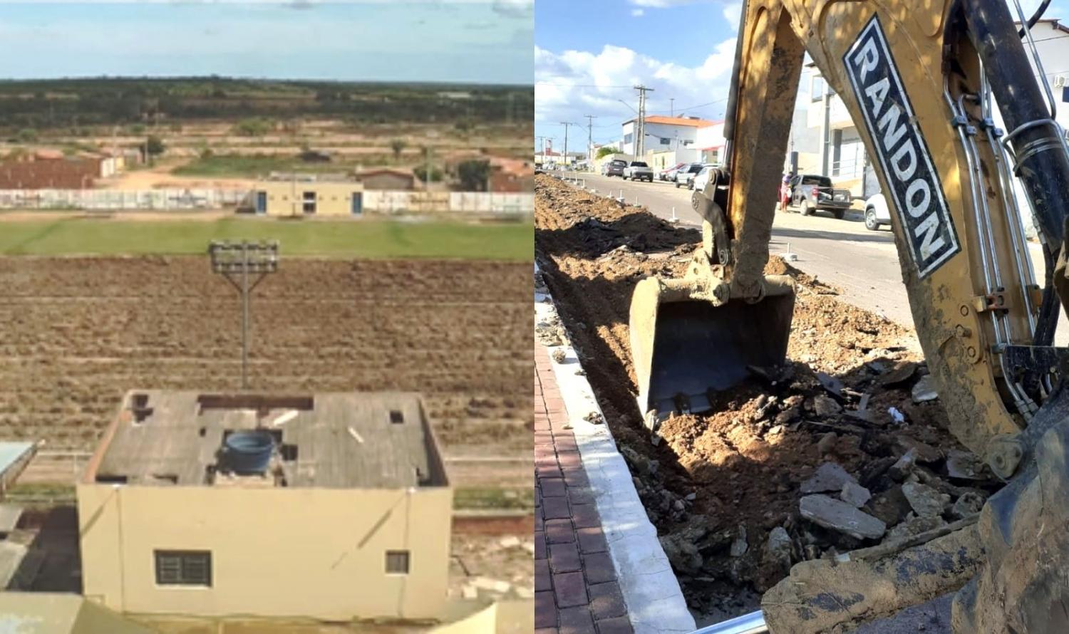 Prefeitura de Cabrobó dá início as obras de requalificação do estádio Municipal e construção de uma ciclovia