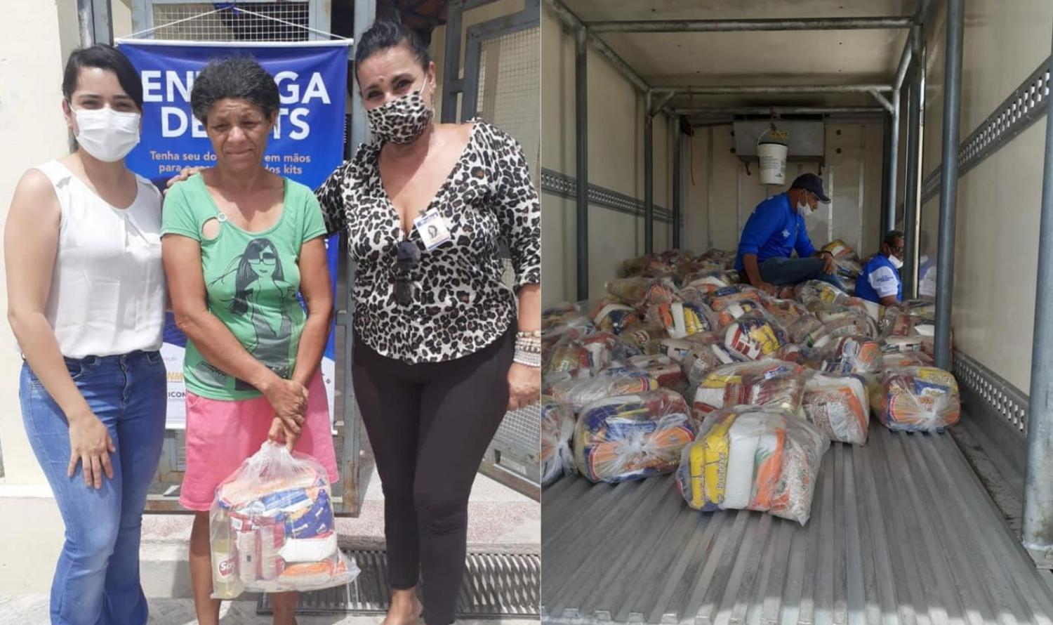 Prefeitura de Tupanatinga realiza entrega de cestas básicas pelo programa “Prato Cheio”.