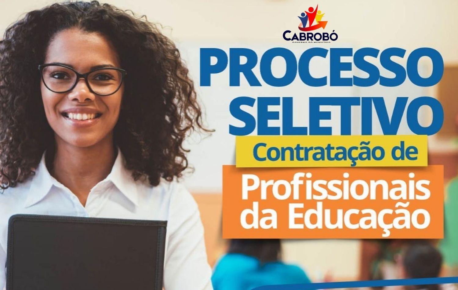 Prefeitura de Cabrobó abre inscrições de Processo Seletivo para profissionais da educação