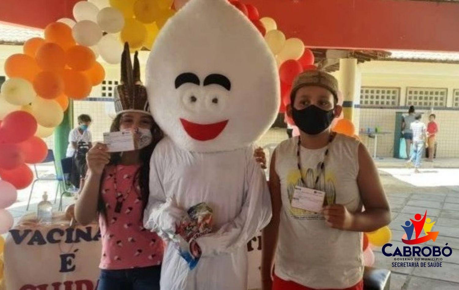 Cerca de 480 crianças já foram vacinadas em Cabrobó, PE