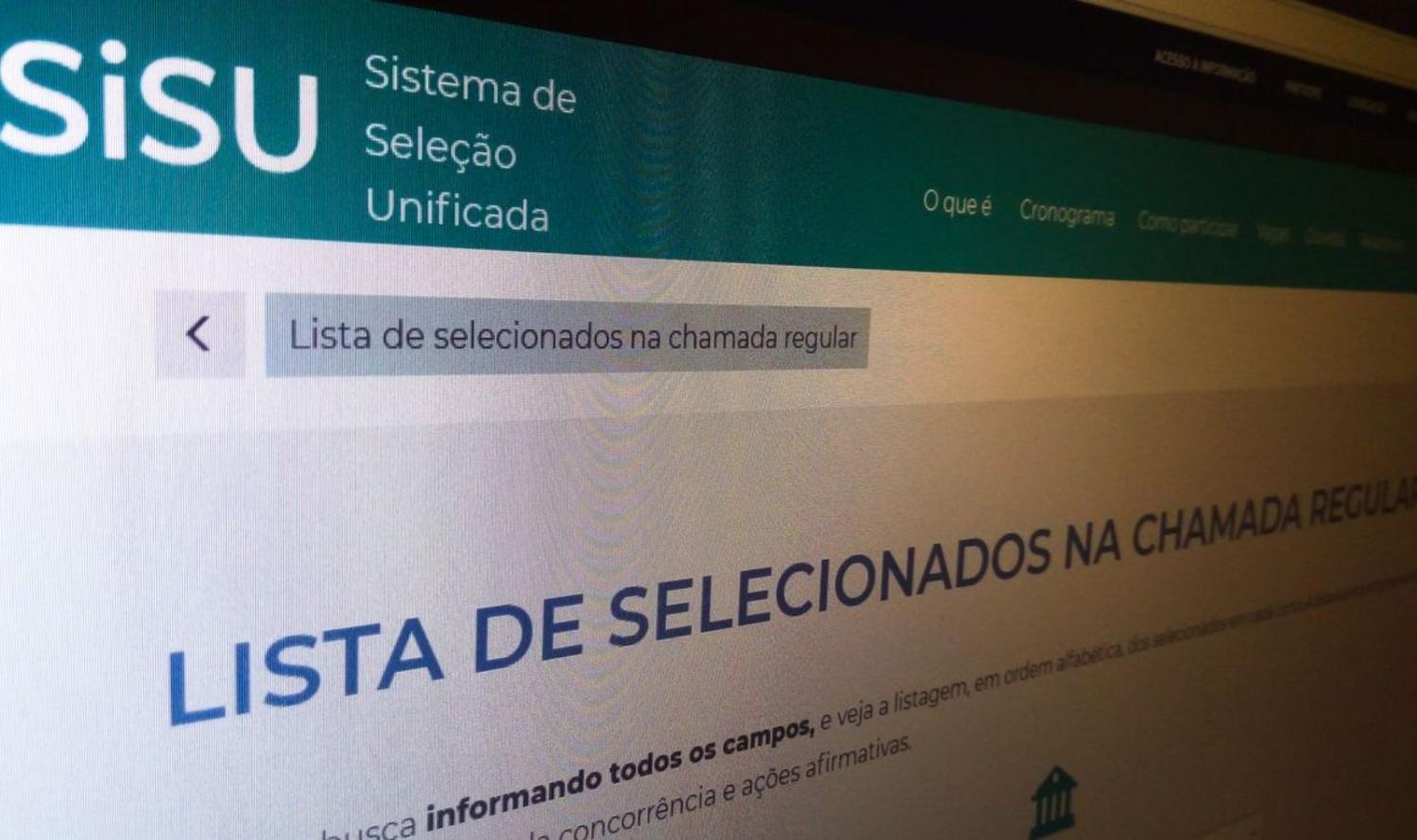Divulgado resultado da primeira chamada do Sisu