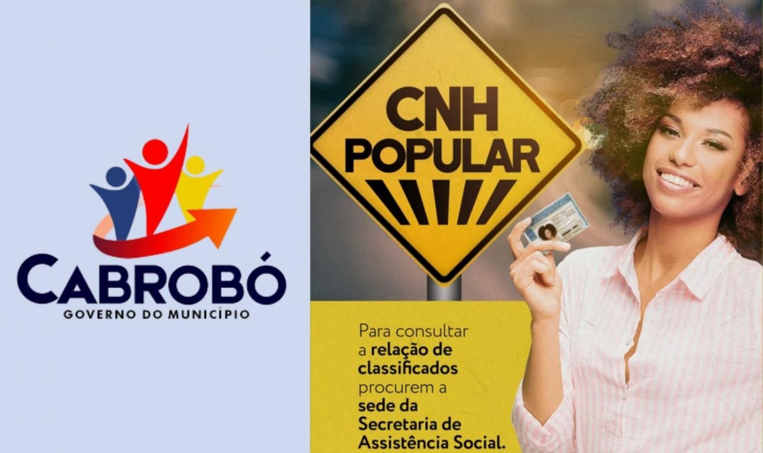 Governo de Cabrobó divulga relação de classificados no programa CNH Popular