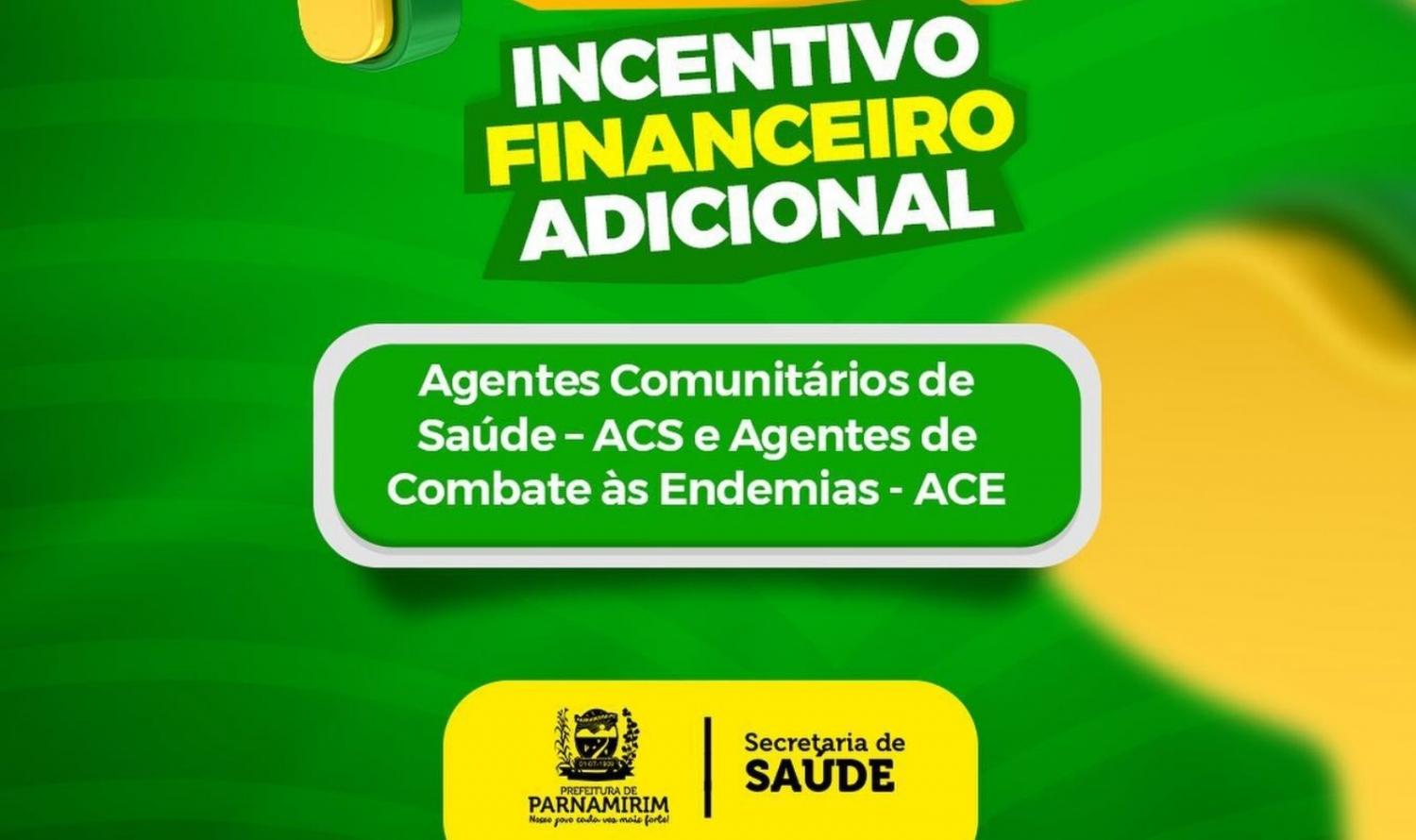 Parnamirim paga incentivo financeiro adicional aos Agentes Comunitários de Saúde e de Endemias