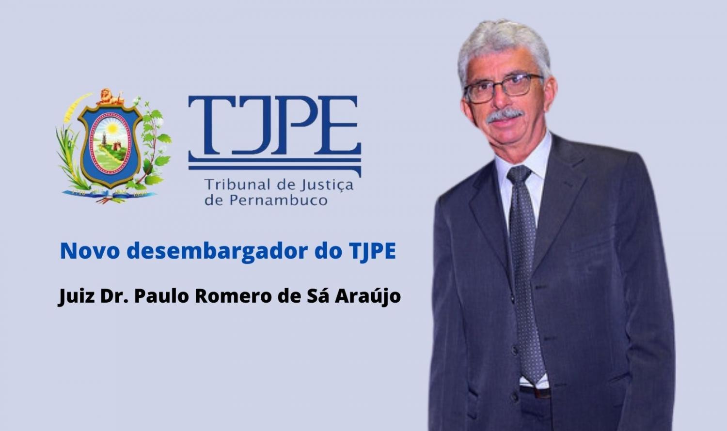 Salgueirense toma posse como novo desembargador do TJPE