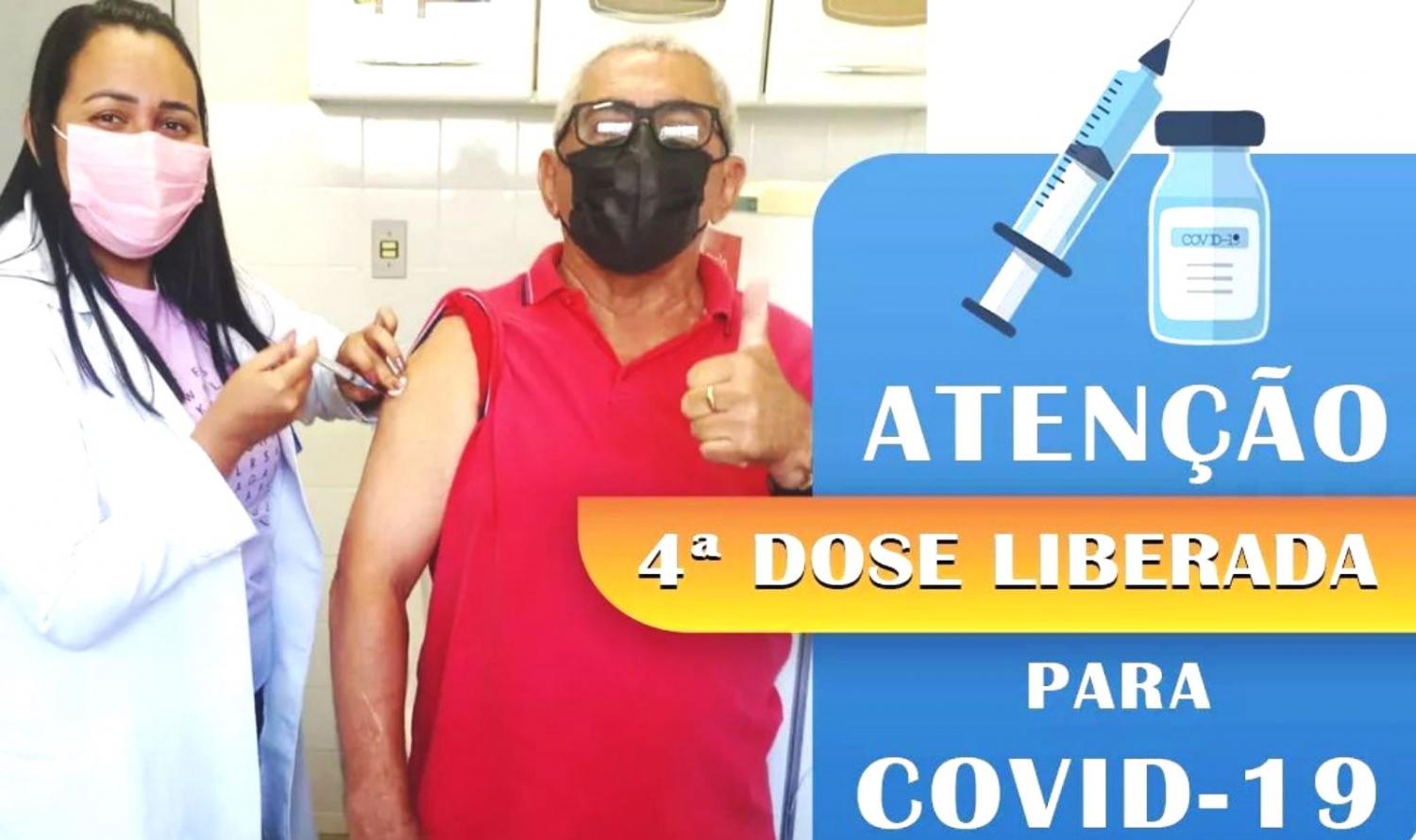 Cabrobó começa a aplicação da 4ª dose para idosos a partir de 65 anos