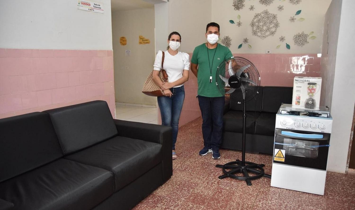 Centro de Atenção Psicossocial de Bodocó recebe novos equipamentos