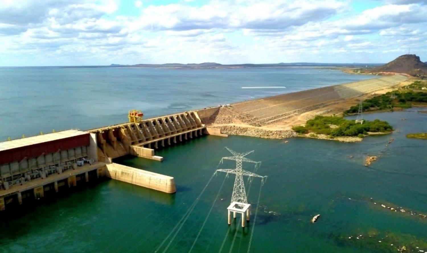 Chesf anuncia redução da vazão a partir das Usinas Hidrelétricas de Sobradinho (BA) e Xingó (SE).