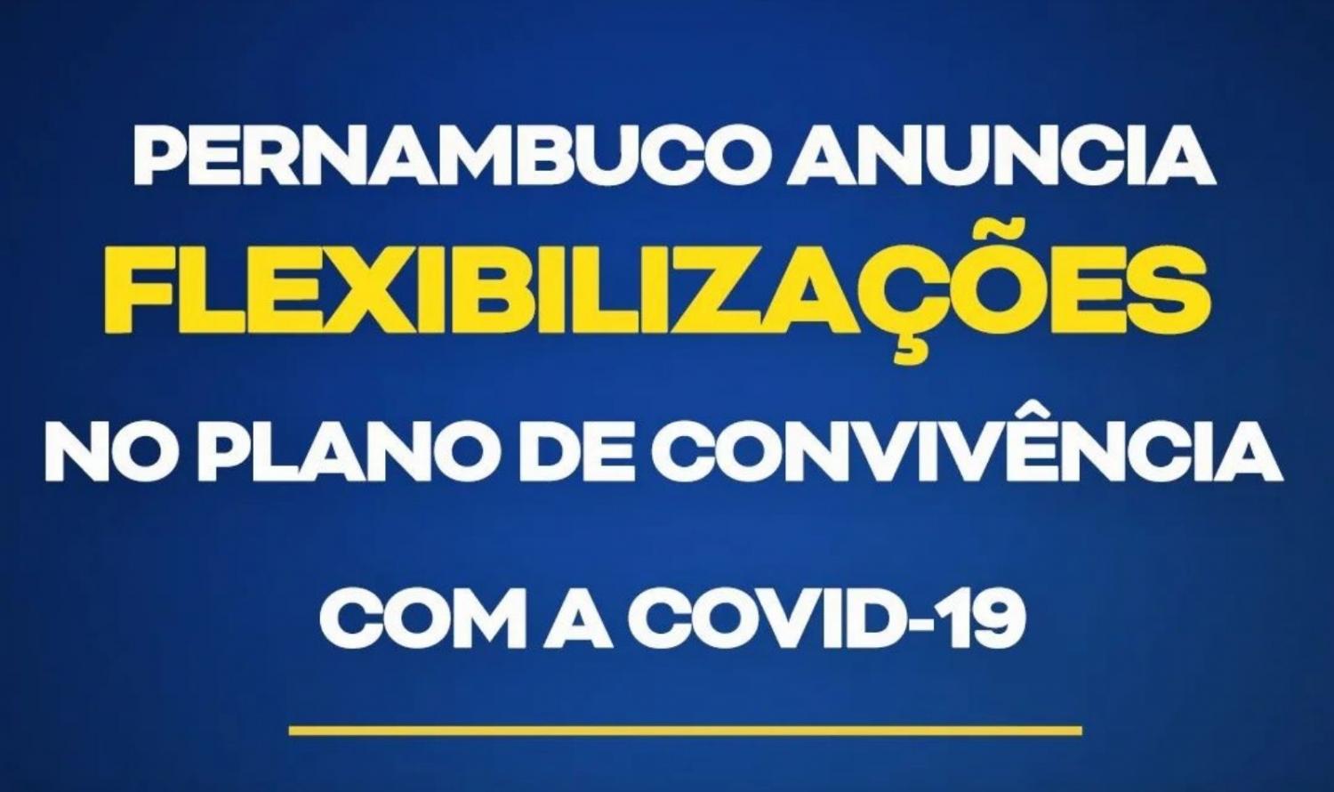 Governo de Pernambuco anuncia flexibilizações no Plano de Convivência
