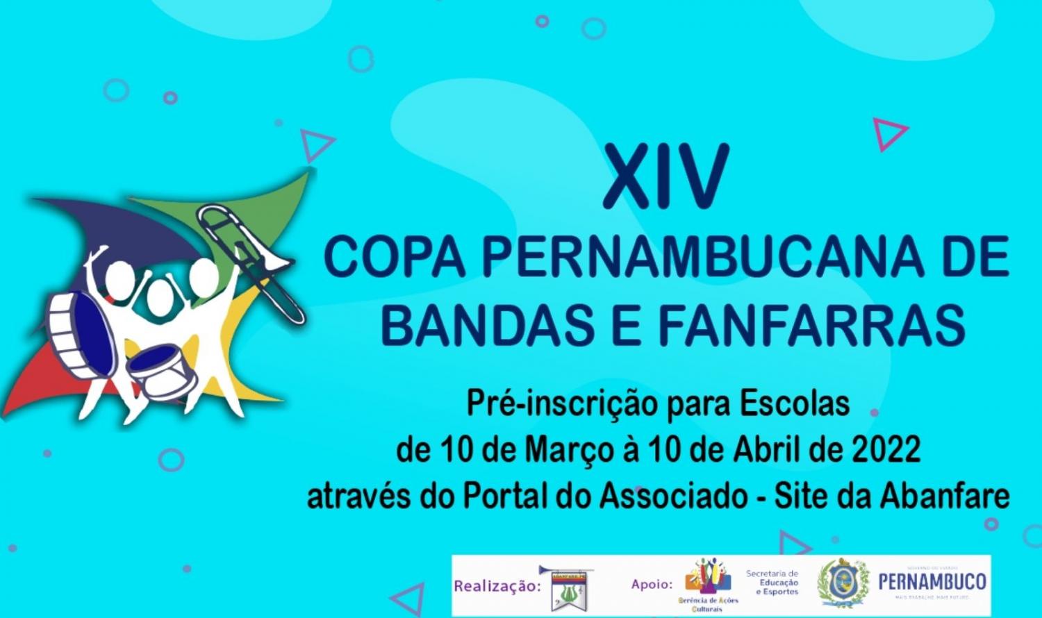 XV Copa Pernambucana de Bandas e Fanfarras abre pré-inscrição para escolas