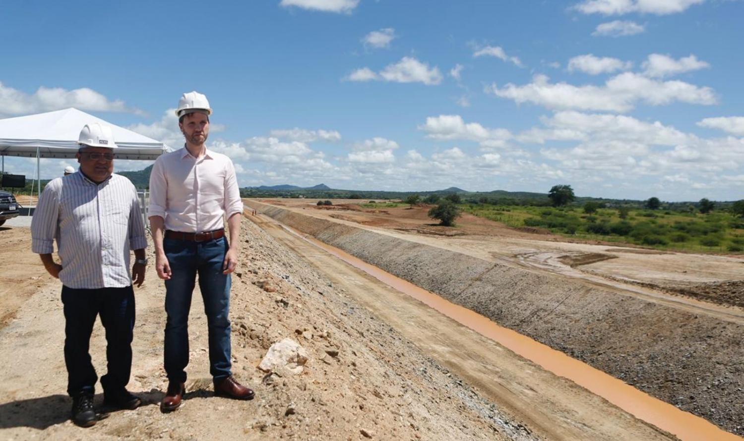 No Nordeste, MDR realiza visita técnica nas obras do Ramal do Apodi