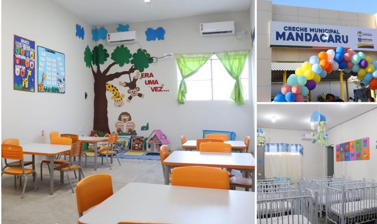 Prefeito de Santa Maria da Boa Vista inaugura novo prédio da Creche Mandacaru