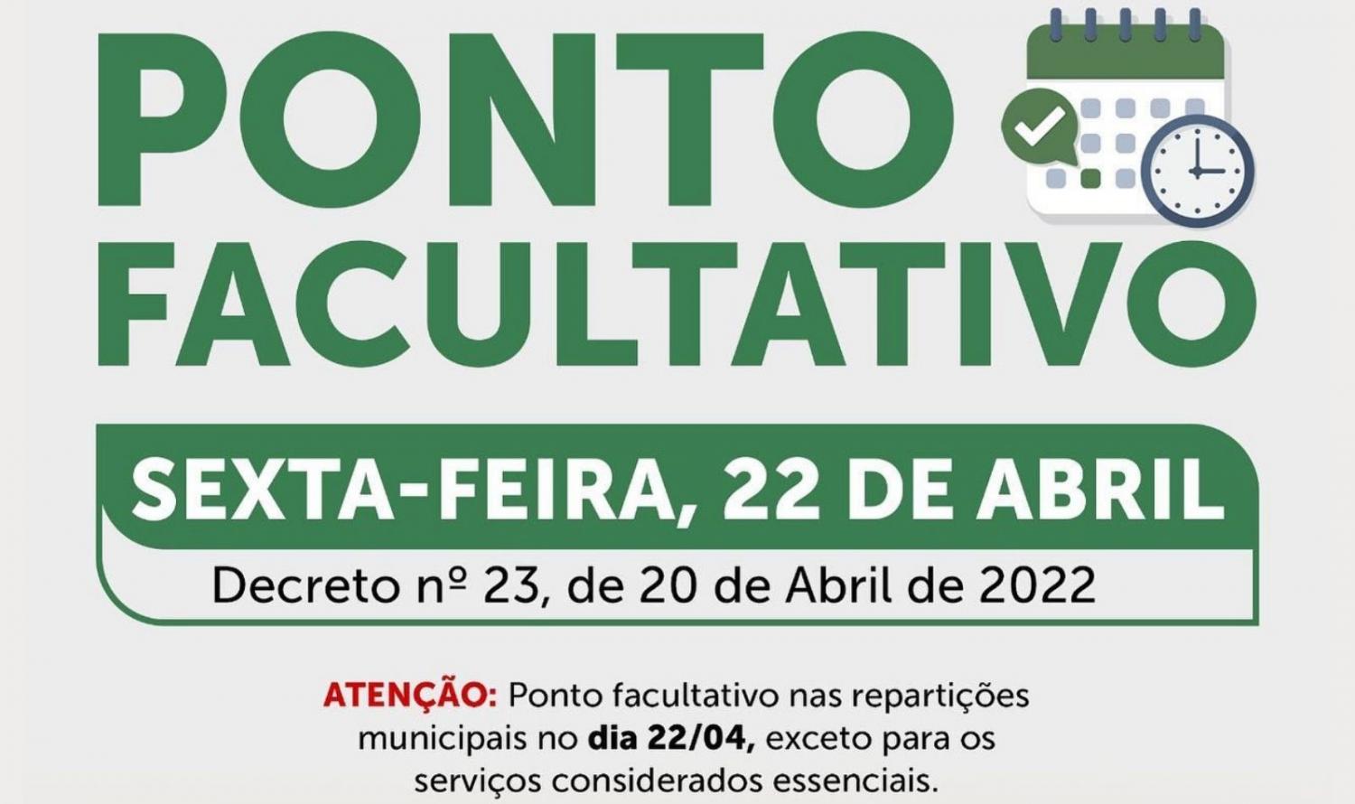 Prefeitura de Ibimirim decreta ponto facultativo na sexta-feira dia 22