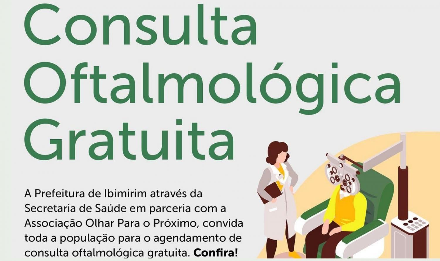 Prefeitura de Ibimirim divulga cronograma para agendamento de consulta oftalmológica gratuita