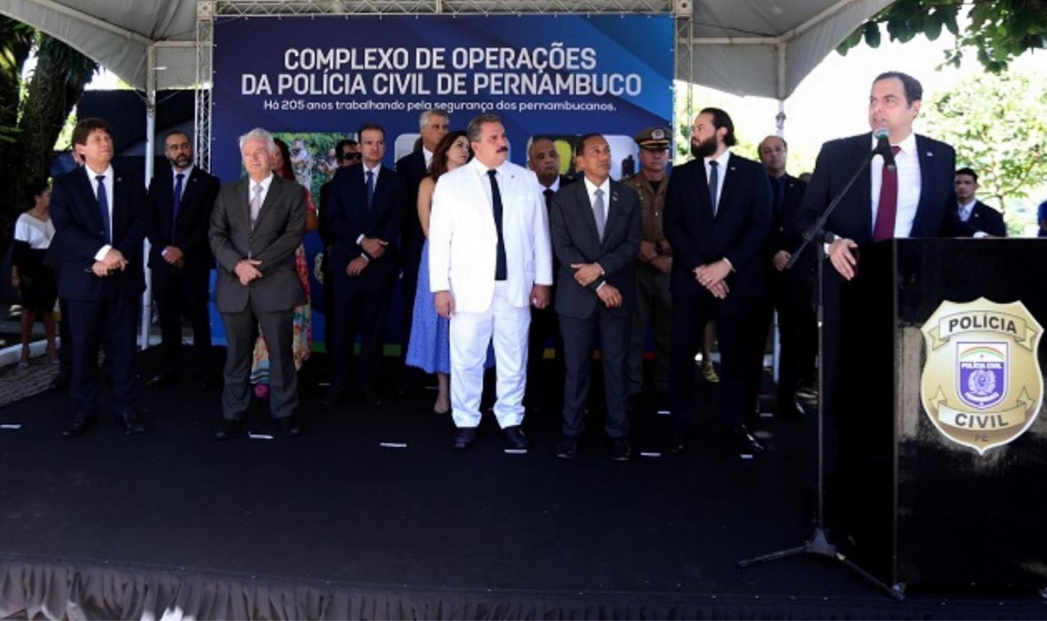 Complexo de Operações da Polícia Civil é inaugurado em Olinda, PE
