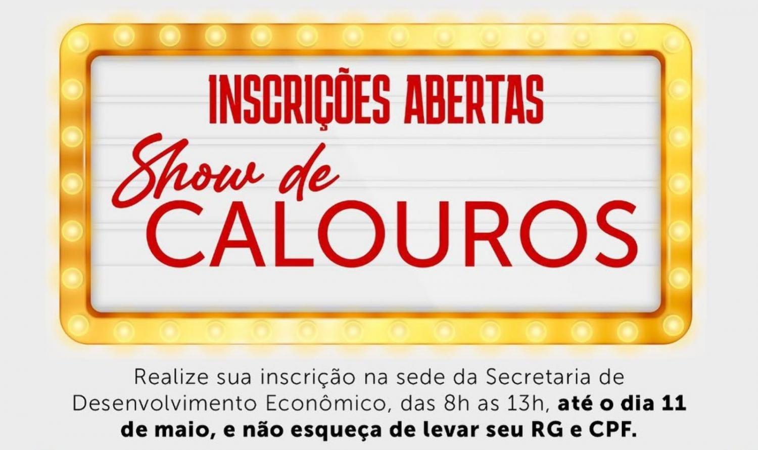 Abertas as inscrições para o Show de Calouros da 84º Festa de Santo Antônio de Ibimirim, PE