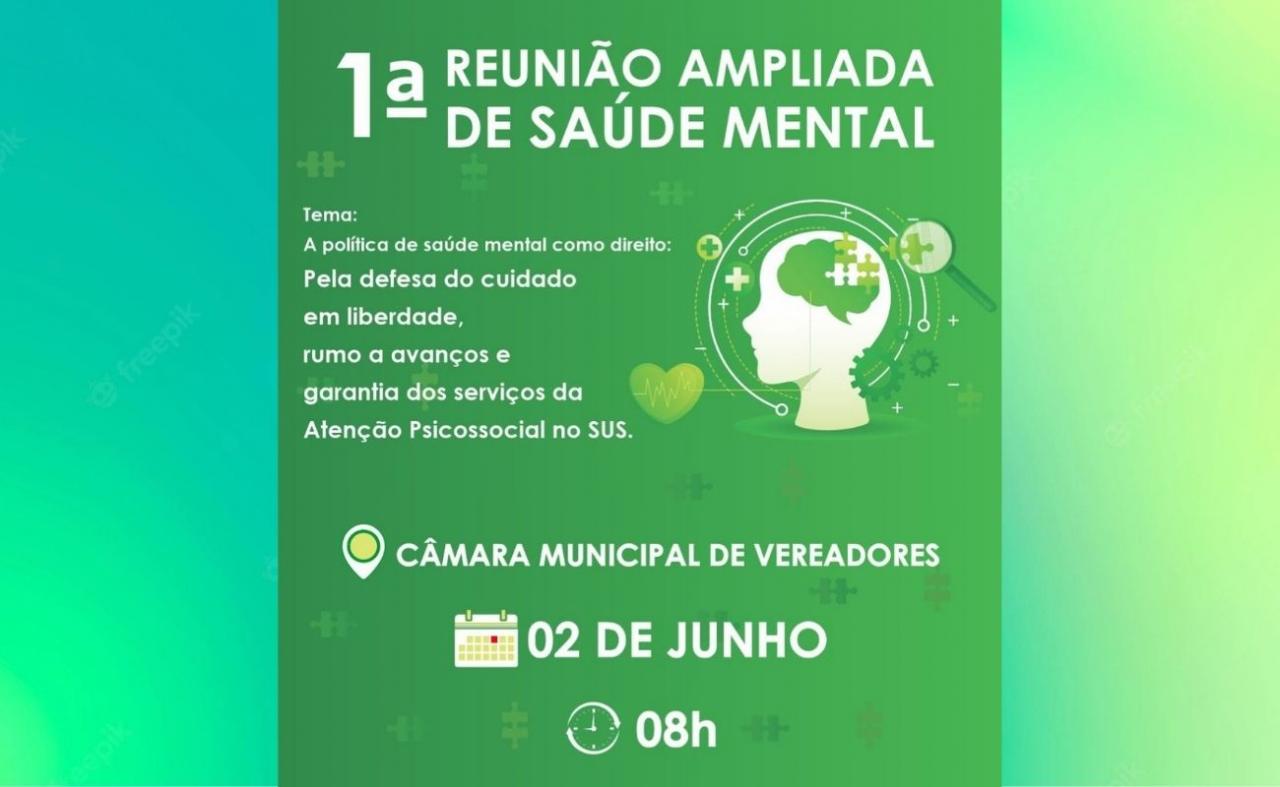 Cabrobó vai realizar a 1ª Reunião Ampliada de Saúde Menta
