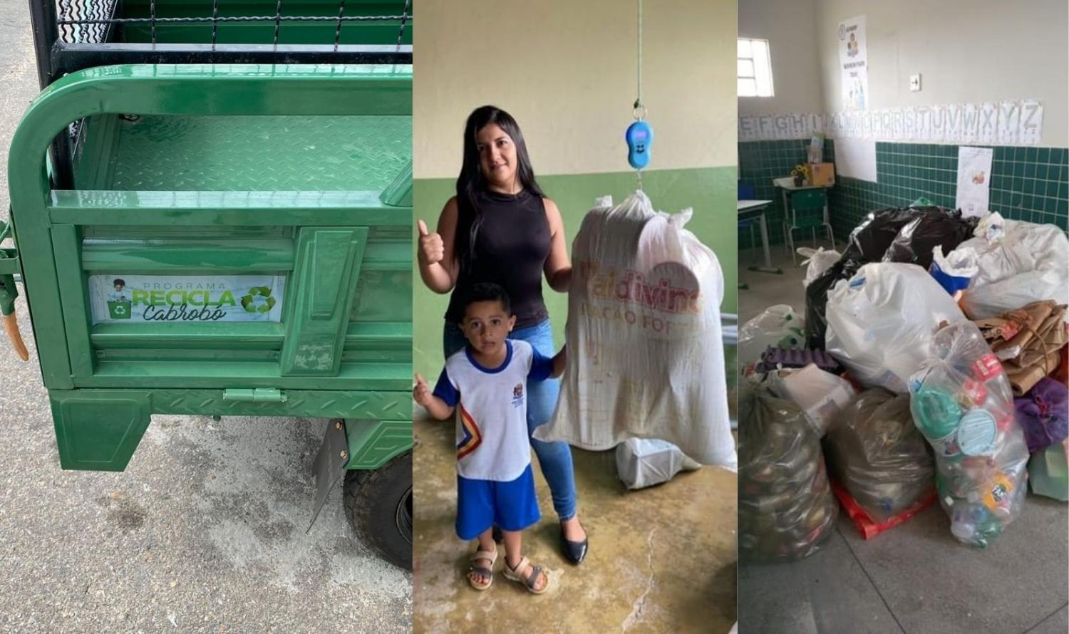 Prefeitura de Cabrobó adquire Triciclo elétrico para coleta de materiais recicláveis