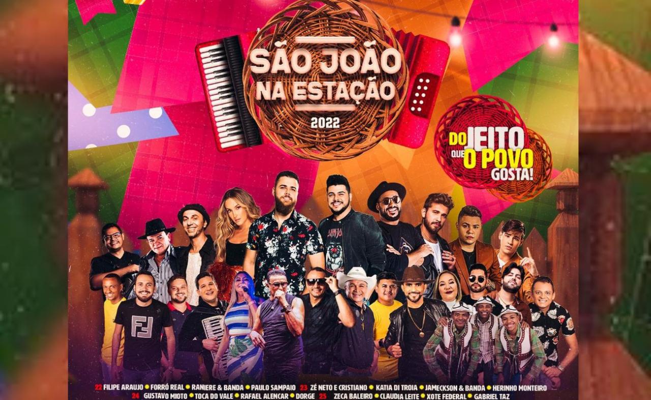 Prefeitura de Salgueiro lança a programação oficial do 'São João na Estação 2022'