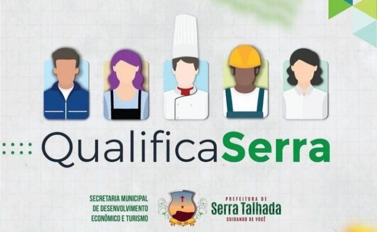 Programa Qualifica Serra oferece três cursos gratuitos em Serra Talhada, PE