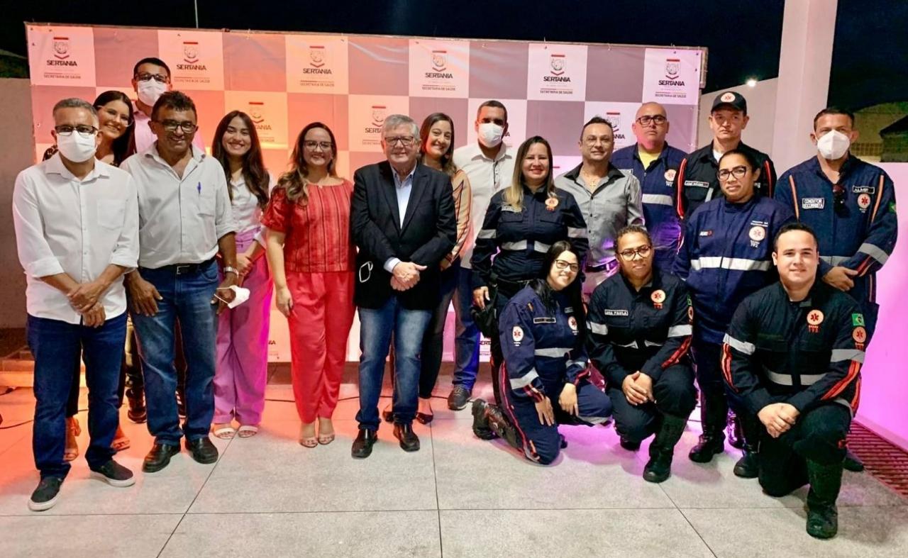 Sede própria do Samu é inaugurada em Sertânia, PE