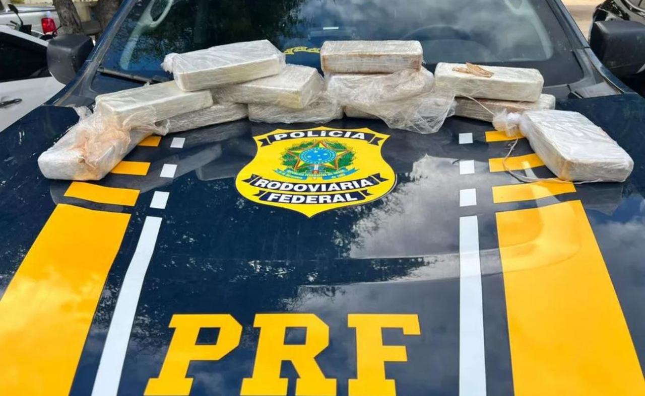 Casal é preso com 12,6 kg de cocaína em Santa Maria da Boa Vista, PE