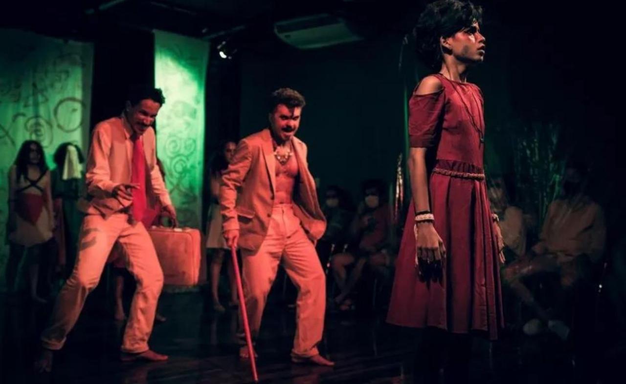 Cia Biruta de Teatro encerra exibição do espetáculo ‘Processo Medusa’ nesta sexta (10), em Cabrobó, PE