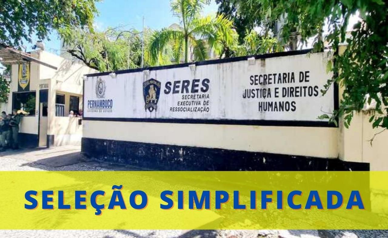 Pernambuco anuncia seleção com 81 vagas para profissionais do sistema penitenciário