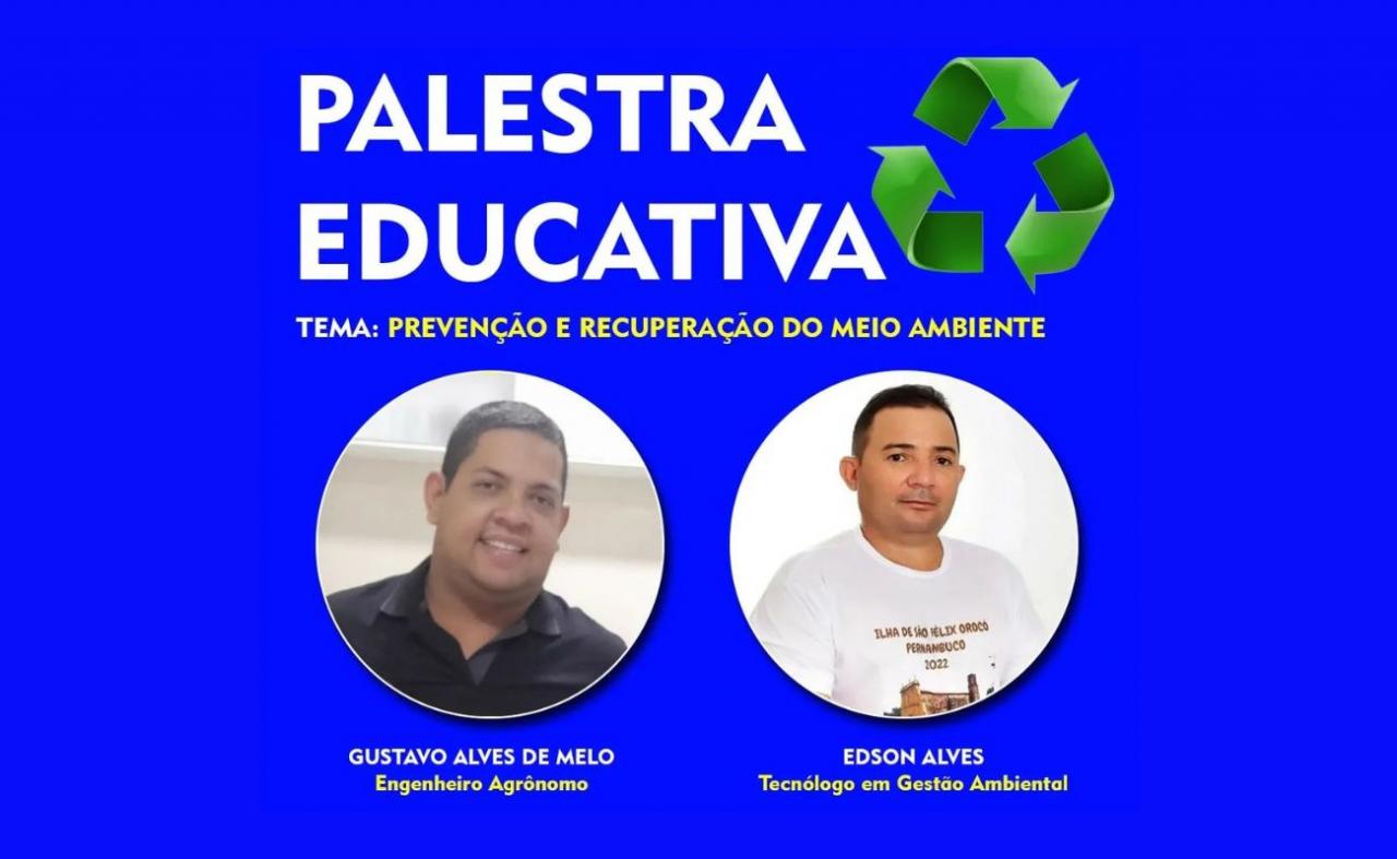 Prefeitura de Orocó promove Palestra em comemoração ao Dia do Meio Ambiente