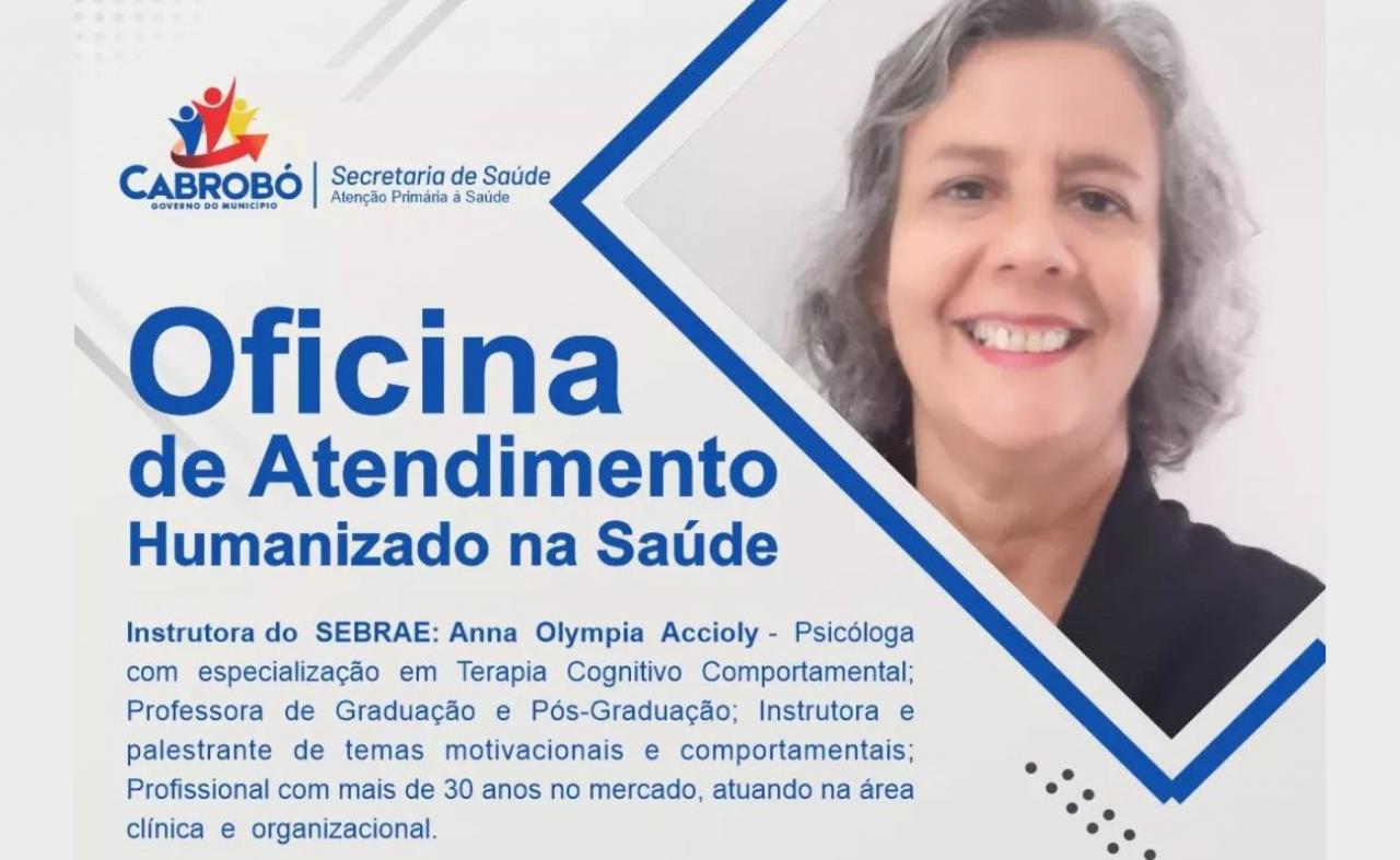 Saúde de Cabrobó promove Oficina 
