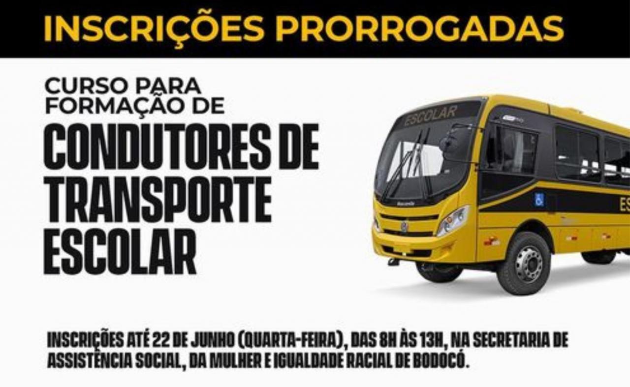 Sest/Senat oferece curso de formação de motoristas do transporte escolar em Bodocó, PE