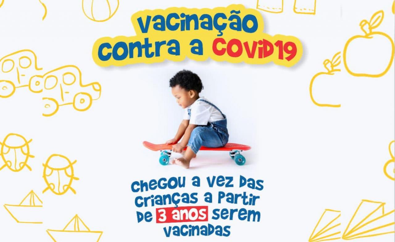 Cabrobó inicia vacinação para crianças a partir de 3 anos
