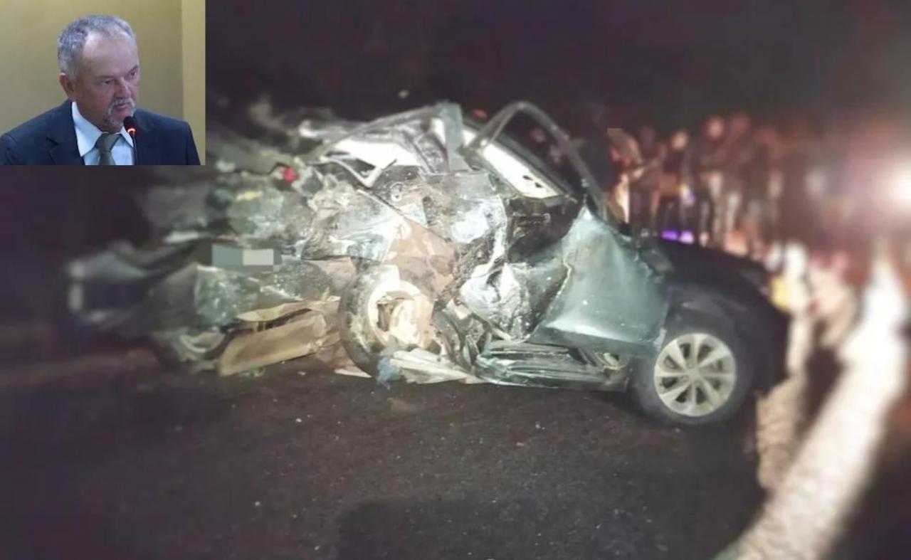 Colisão entre carros e caminhonete deixa ex-vereador morto na BR-232, em Arcoverde, PE