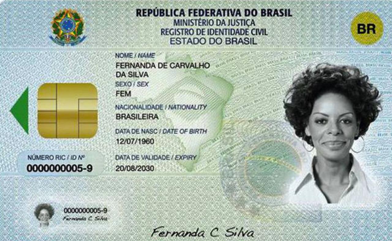 Nova Carteira de Identidade Nacional começa a ser emitida 