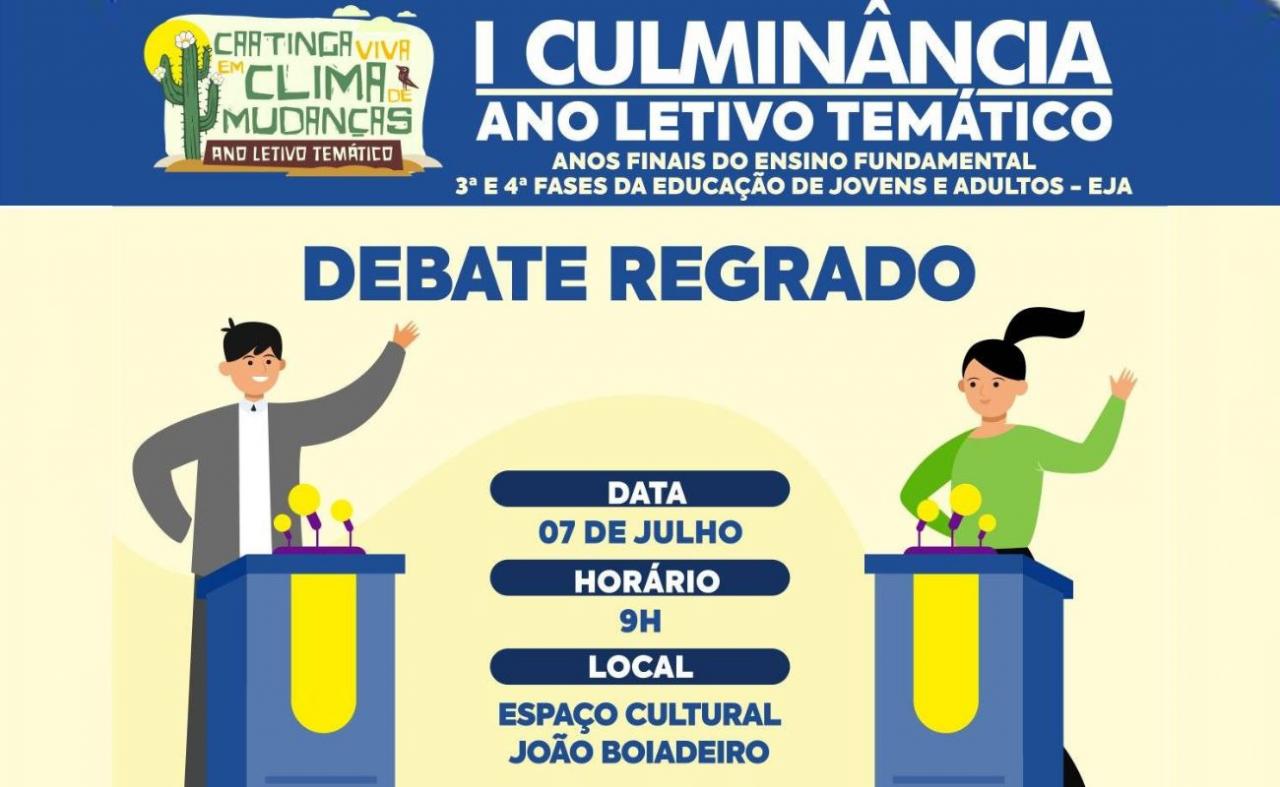 Prefeitura de Floresta vai realizar a I Culminância do Ano Letivo Temático  