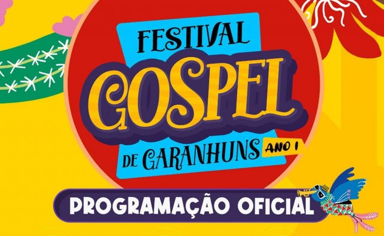 Prefeitura de Garanhuns divulga programação do Festival Gospel