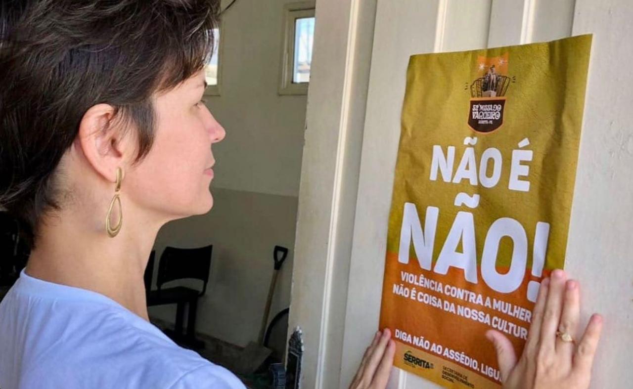 Agosto Lilás: Prefeitura de Serrita promove ações de defesa da Mulher