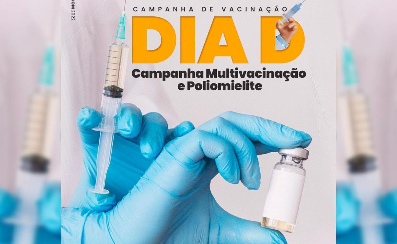 Saúde de Verdejante vai realizar “Dia D” de Vacinação contra a Poliomielite e de Multivacinação