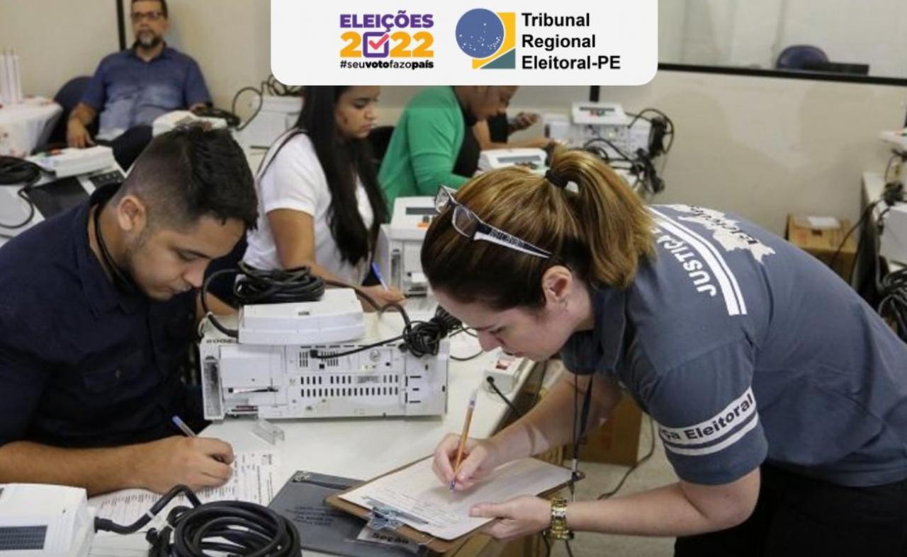 TRE-PE inicia processo de preparação das Urnas eletrônicas das Eleições 2022