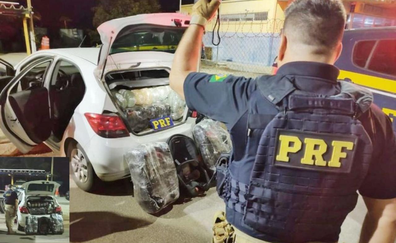 Após fuga BR 232, casal é detido com 89 kg de maconha em Serra Talhada, PE