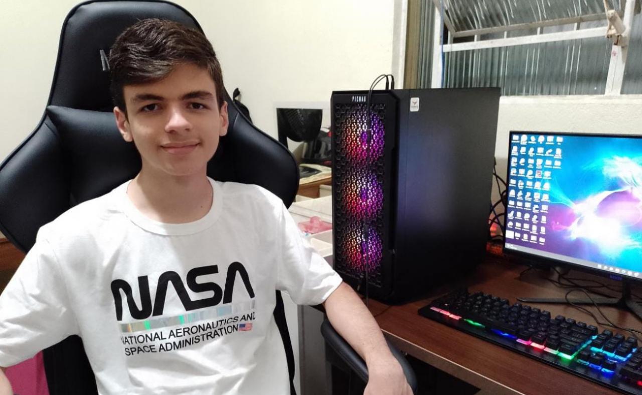 Estudante de Carpina descobre novos asteroides e recebe certificado da NASA